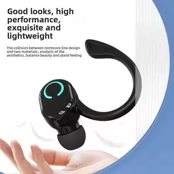 Наушники Bluetooth Беспроводные наушники Беспроводные наушники Bluetooth Шумоподавляющие внутриканальные наушники Сверхдолгий срок службы чёрный