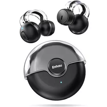 Наушники Bluetooth Беспроводные Наушники ENC Шумоподавление Совместимы с Наушниками Kodendo Bluetooth Наушники с Костной Проводимостью Долгое Время 58 Ч