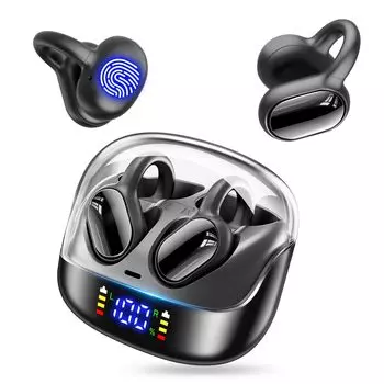 Наушники Bluetooth беспроводные наушники нового поколения ультрасовременные Bluetooth-наушники-манжеты Открытые наушники Эволюция костной проводимости Тип ушной клипсы