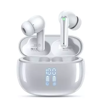 Наушники Bluetooth Беспроводные наушники Новый год HUIFU Bluetooth Наушники Bluetooth LED Дисплей Bluetooth Наушники Длительное воспроизведение Автоматическое сопряжение