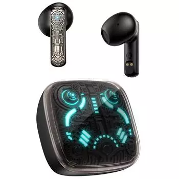 Наушники Bluetooth Игровые наушники Беспроводные наушники без задержки Четкий микрофон и микрофон Гарнитура с глубокими басами и шумоподавлением Удобные наушники