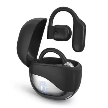 Наушники Bluetooth качество звука специализированная модель открытые уши беспроводные наушники которые не блокируют ваши инновации в костном звуке направленный звук чёрный