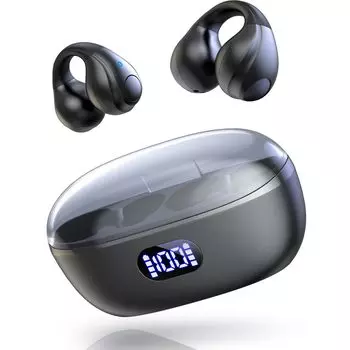 Наушники Bluetooth Новые супер удобные беспроводные наушники с длительным сроком службы 60H Sound Kodsundo оснащены наушниками-вкладышами с костной проводимостью, которые не блокируют ваш