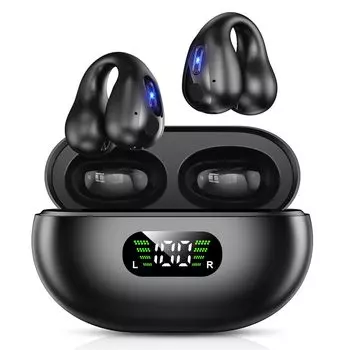 Наушники Bluetooth Улучшение качества звука Наушники-манжеты Беспроводные наушники Открытые наушники Наушники-манжеты Наушники, которые не блокируют ваш