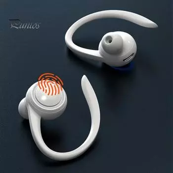 Наушники чувствительные высококачественные водонепроницаемые Bluetooth-совместимые стереонаушники 5.2 для занятий спортом чёрный