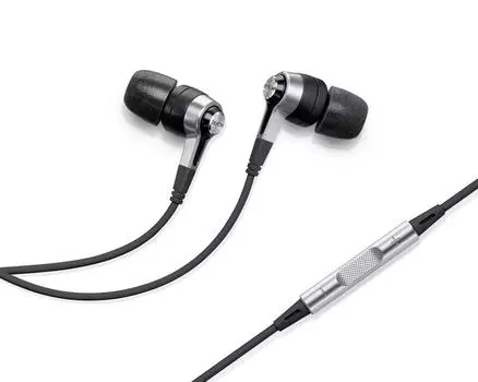 Наушники Denon Канального типа Совместимость с высоким разрешением Динамического типа Совместимость с iPhone Пульт дистанционного управления Черный AH-C620 AH-C620RBKEM