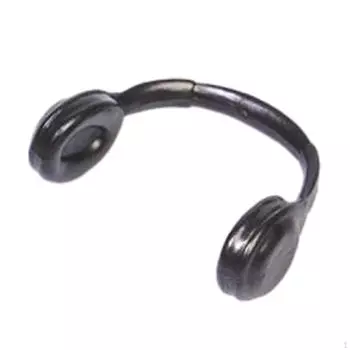 Наушники для куклы 1/6, аксессуары, миниатюрные наушники для моделирования одежды