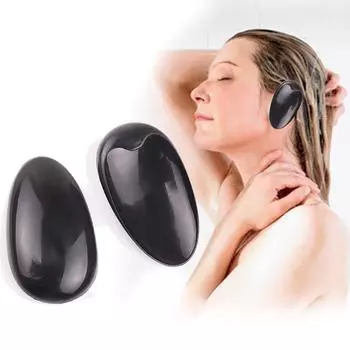 Наушники для салонов парикмахерских, окрашивание волос, защитные водонепроницаемые наушники чёрный