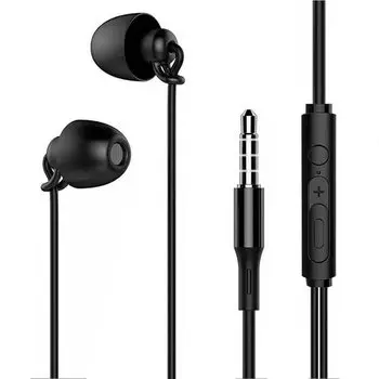 Наушники для сна мягкие наушники для блоков внешний хороший звук пульт дистанционного управления совместимый с iPhone для хорошего идеально подходит для телевизора по дороге на работу или черный чёрный