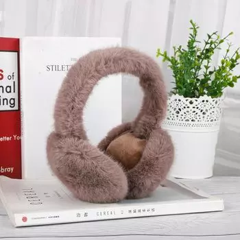 Наушники для женщин, зимние грелки для ушей, женские наушники из искусственного меха на зиму, регулируемые наушники для холодной погоды, зимний подарок для женщин, мужчин и девочек