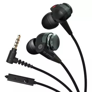 Наушники ELECOM Наушники с микрофоном и пультом дистанционного управления Canal CS200 Black EHP-CS200MBK