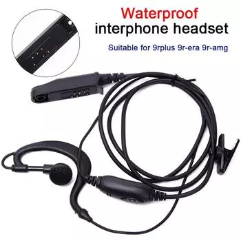 Наушники-гарнитуры с микрофоном PTT для рации Baofeng UV-9R Plus BF-A58