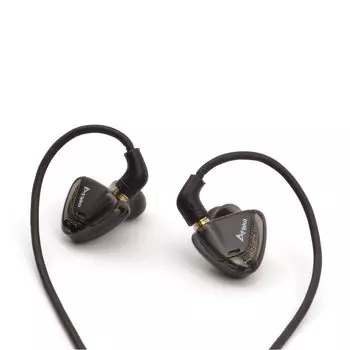 Наушники ikko OH2 IEM Canal с динамическим штекером MMCX, съемный проводной кабель - 3,5 мм (Серый)