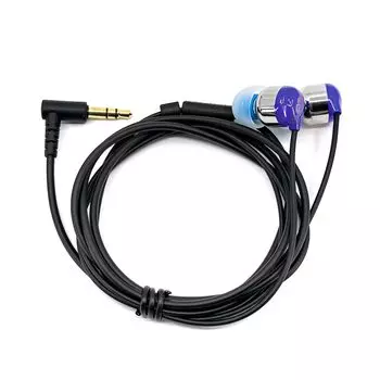 Наушники intime проводные Ao NEO канального типа синего цвета (Разъем Sky 3,5 мм)