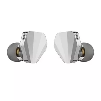 Наушники JIALAI Carat Canal, наушники 10 мм с титановым покрытием DLC, динамический драйвер, Hi-Fi, проводная звукоизоляция, 2-контактный разъем, 5-осевой кабель с ЧПУ