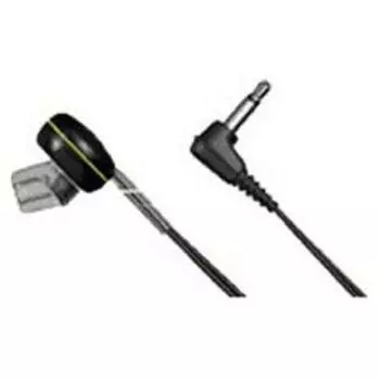 Наушники JVC Canal 1 м L-типа с мини-разъемом черного цвета MR-L30