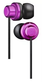 Наушники JVC Canal с пультом дистанционного управления Pink HA-FR8-P