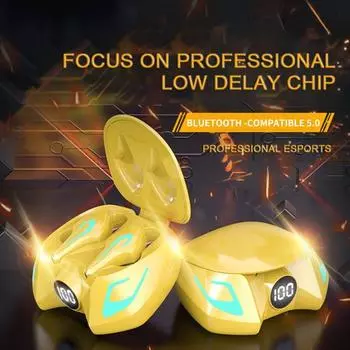 Наушники K8 с длительным сроком службы, компактные, с автоматическим сопряжением серый