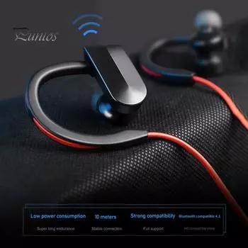 Наушники K98 с шейным ремешком, чувствительные, стабильные, передающие, ABS, Bluetooth-совместимые, 4,1, водонепроницаемые наушники для музыки синий