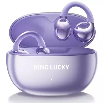 Наушники King Lucky Bluetooth, беспроводные, открытые, с микрофоном, не блокируют уши, технология направленной передачи звука