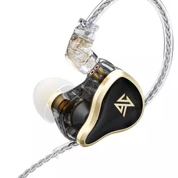 Наушники KZ ZAS, проводные HiFi, 7BAs, 1DDs, гибридные, 16-драйверные, IEM, спортивные, шумоподавляющие, разъем 2Pin, съемные наушники + наушники, сменный кабель 3,5 мм