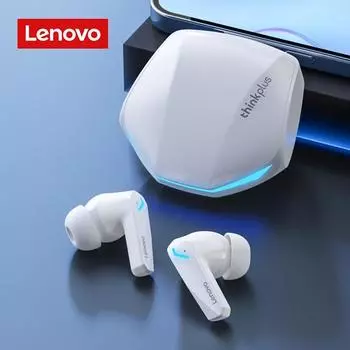 Наушники Lenovo GM2 Pro Bluetooth 5.3 с микрофоном, игровые беспроводные наушники с низкой задержкой, HD-вызов, двухрежимная гарнитура, вкладыши