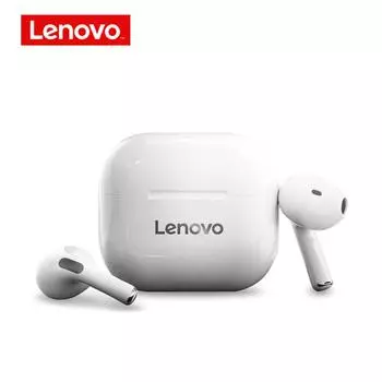 Наушники Lenovo LP40 True Wireless BT Наушники-вкладыши Спортивные наушники-вкладыши с подвижной катушкой 13 мм