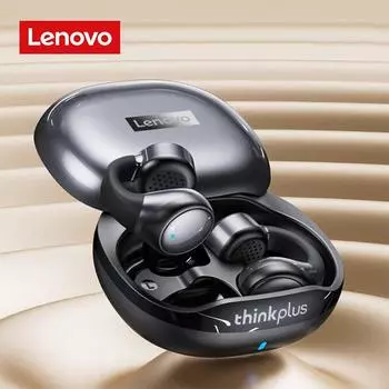 Наушники Lenovo X20 Bluetooth 5.3, игровые наушники с зажимом для ушей, беспроводные наушники, наушники с сенсорным управлением