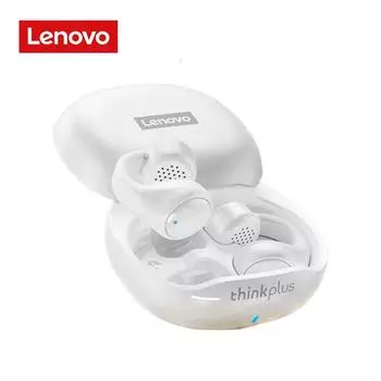 Наушники Lenovo X20 Bluetooth 5.3, игровые наушники с зажимом для ушей, беспроводные наушники, наушники с сенсорным управлением