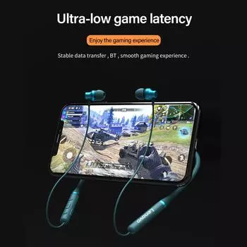 Наушники Lenovo xe05 BT 5.0, наушники с магнитным шейным ремешком для телефонных звонков, музыки, спорта