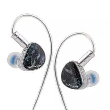 Наушники Linsoul INAWAKEN оснащены динамическим драйвером Корпус драйвера изготовлен из алюминиевого сплава Изготовлен из медицинского полимерного материала Прецизионный ЧПУ