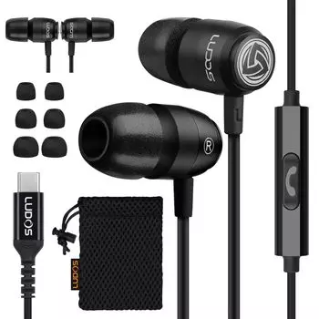 Наушники LUDOS NEXUS Проводные канальные наушники Наушники с высоким разрешением Heavy Bass