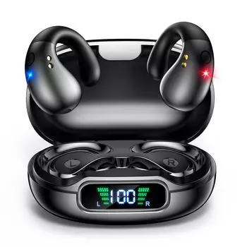 Наушники-манжеты для ушей, новый тренд, беспроводная технология OWS с воздушной проводимостью, Bluetooth, инновации в области костной проводимости, открытые наушники с утечкой звука, которые не блокируют