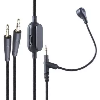 Наушники микрофонный кабель для наушников 1000XM5/XM4 позолоченные разъемы нейлоновый кабель шнур для наушников 180 см