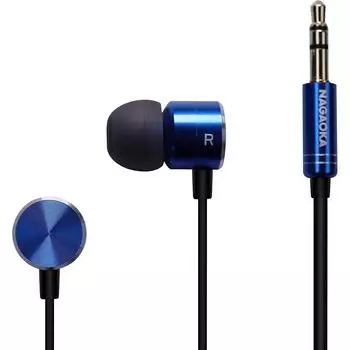 Наушники Nagaoka P908IB Indigo Blue с поддержкой Hi-Res Audio, подлинные, оригинал из Японии синий/индиго