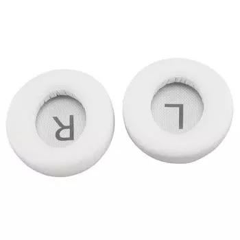 Наушники Наушники Амбушюры Накладки Пена с памятью Мягкая протеиновая кожа Чехол Амбушюры Подушечки белый