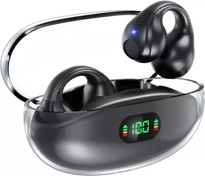 Наушники Наушники Беспроводные наушники Тип амбушюр Светодиодный дисплей Блокируйте уши Автоматическое сопряжение IPX7 Водонепроницаемость Быстрая зарядка Микрофон в комплекте