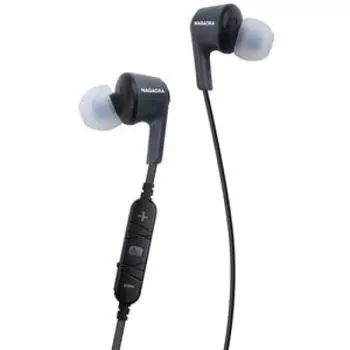 Наушники/Наушники Nagaoka BT807GBK [Серо-черные] чёрный