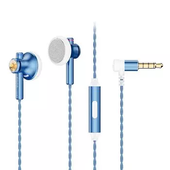 Наушники NICEHCK EB2S Pro с динамическим драйвером, японская диафрагма LPC 1DD, простой и классический дизайн, корпус из алюминиевого сплава, сбалансированный штекер, посеребренный и