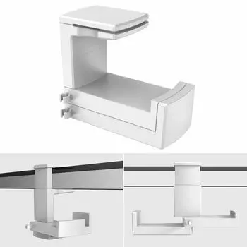 Наушники Nobuyoshi Kawano Подвесьте 2 устройства одновременно на 360 градусов Двойная емкость для наушников Нагрузка на кабель Пружинные наушники Совместимость с широким белый