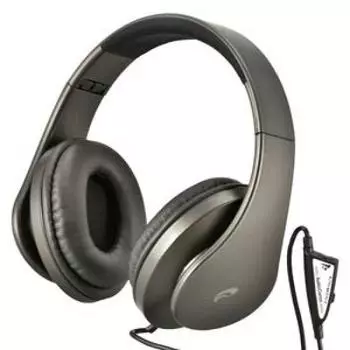 Наушники Ohm Electric AudioComm для больших OHM черные обычные ТВ/аудио HP-H555N 03-2850 чёрный
