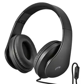 Наушники Ohm Electric AudioComm для смартфонов черные OHM HP-H250N-K 03-2806 чёрный