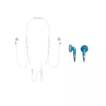 Наушники Panasonic с шейным ремешком, синие RP-HNJ35-A