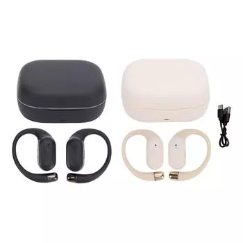 Наушники-переводчики с функцией языкового переводчика Bluetooth 5.3, 144 языка в сети, 3 режима, мгновенный голосовой переводчик Black