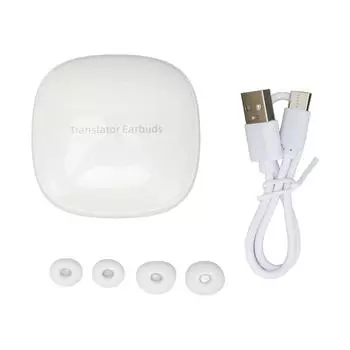 Наушники-переводчики с поддержкой 74 языков, 70 акцентов, онлайн-перевод, Bluetooth-наушники