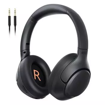 Наушники QCY H3 Беспроводные наушники с шумоподавлением Bluetooth Высокое разрешение Совместимость с подключением Шумоподавление до 43 дБ Проводные и беспроводные