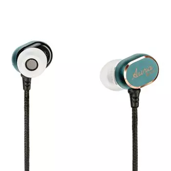 Наушники Rose AURA EVO с динамическим драйвером с 10-миллиметровой DLC-диафрагмой, кабелем из монокристаллической меди 5N, 1 год гарантии от производителя.