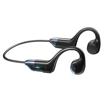 Наушники с костной проводимостью костная проводимость до 12 часов непрерывной работы Bluetooth с микрофоном Беспроводные наушники Bluetooth, которые блокируют ваши уши