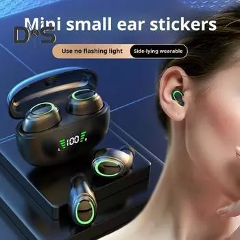 Наушники с поддержкой Bluetooth Беспроводные наушники Высококачественный стереозвук Водонепроницаемые наушники с функцией шумоподавления и сенсорным управлением чёрный