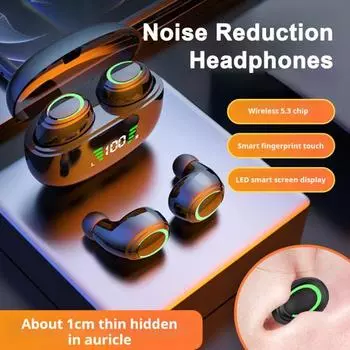 Наушники с поддержкой Bluetooth Беспроводные наушники Высококачественный стереозвук Водонепроницаемые наушники с функцией шумоподавления и сенсорным управлением